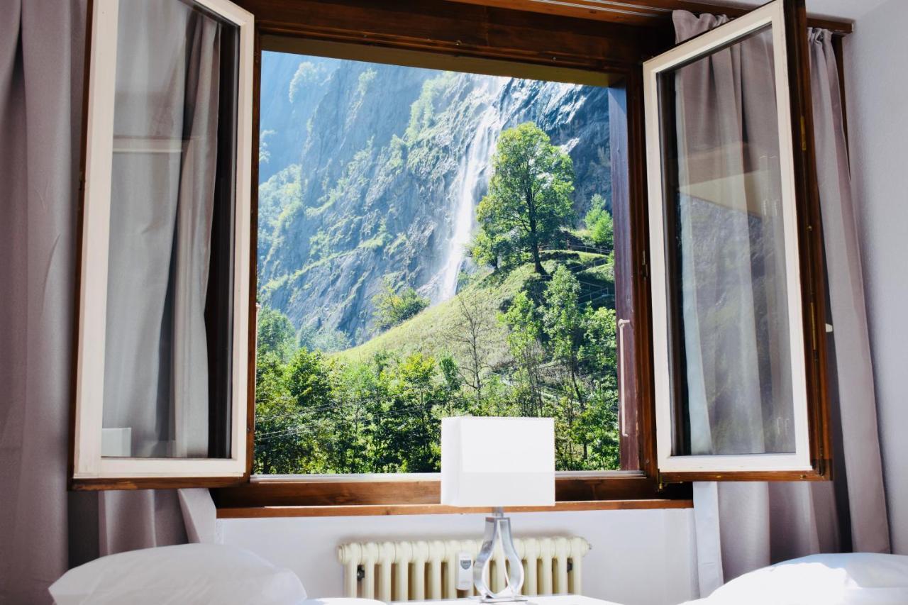 Breathtaking Waterfall Apartment Lauterbrunnen Exterior foto